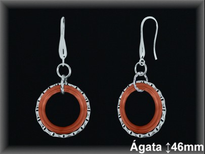 Pendientes Plata al por mayor ref P8799 Mayoristas Plata al por Mayor