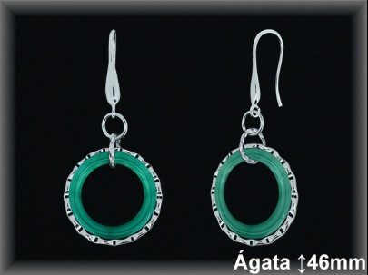 Pendientes Plata al por mayor ref P8799D Mayoristas Plata al por Mayor