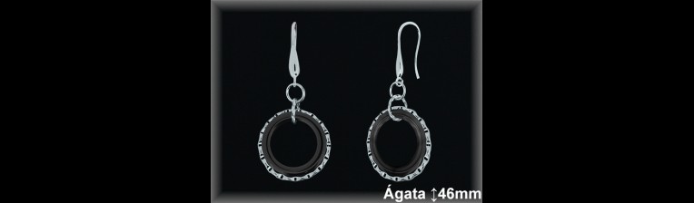 Pendientes Plata al por mayor ref P8799O Mayoristas Plata al por Mayor