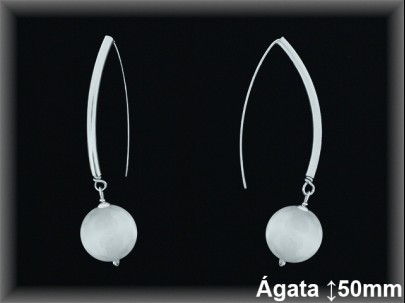 Pendientes Plata al por mayor ref P8868 Mayoristas Plata al por Mayor