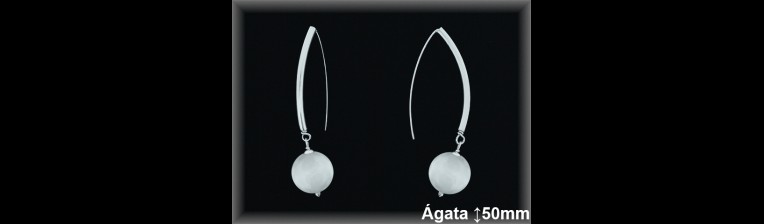 Pendientes Plata al por mayor ref P8868 Mayoristas Plata al por Mayor