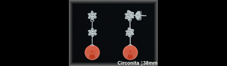 Pendientes Plata al por mayor ref P8538. Mayoristas Plata al por Mayor