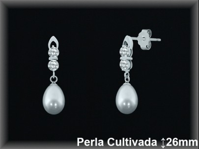 Pendientes Plata al por mayor ref R487 Mayoristas Plata al por Mayor