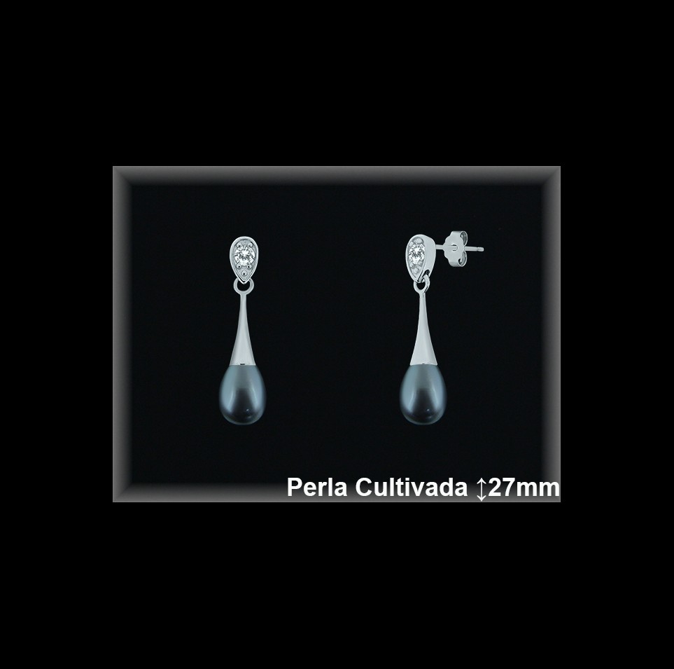 Pendientes Plata al por mayor ref R8512G Mayoristas Plata al por Mayor