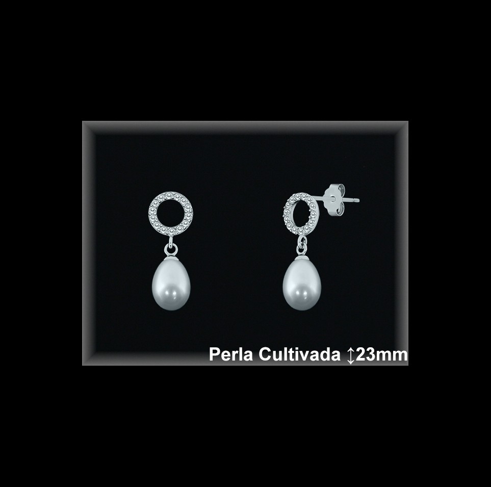 Pendientes Plata al por mayor ref R8517 Mayoristas Plata al por Mayor