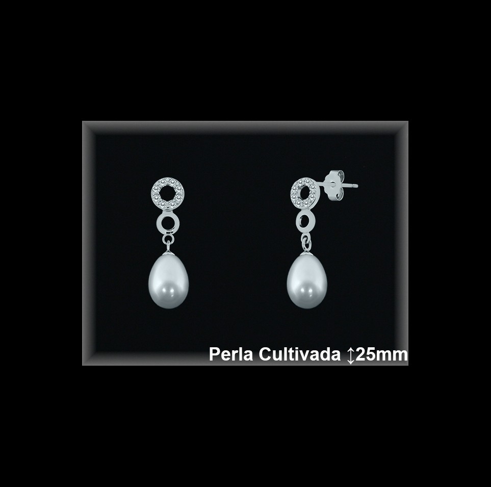 Pendientes Plata al por mayor ref R8546 Mayoristas Plata al por Mayor
