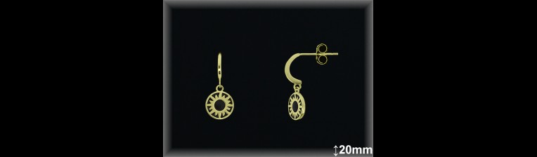 Pendientes Plata al por mayor ref L8053C Mayoristas Plata al por Mayo