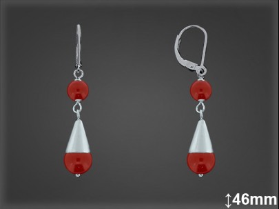 Aros Argollas Canarias Plata al por Mayor ref C8725LB. Mayorista Plata