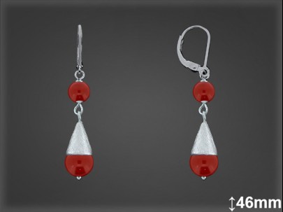 Aros Argollas Canarias Plata al por Mayor ref C8725MB. Mayorista Plata