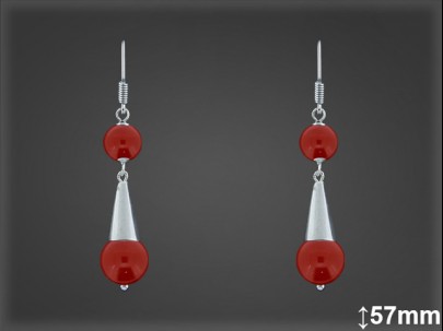 Aros Argollas Canarias Plata al por Mayor ref C8726LW. Mayorista Plata