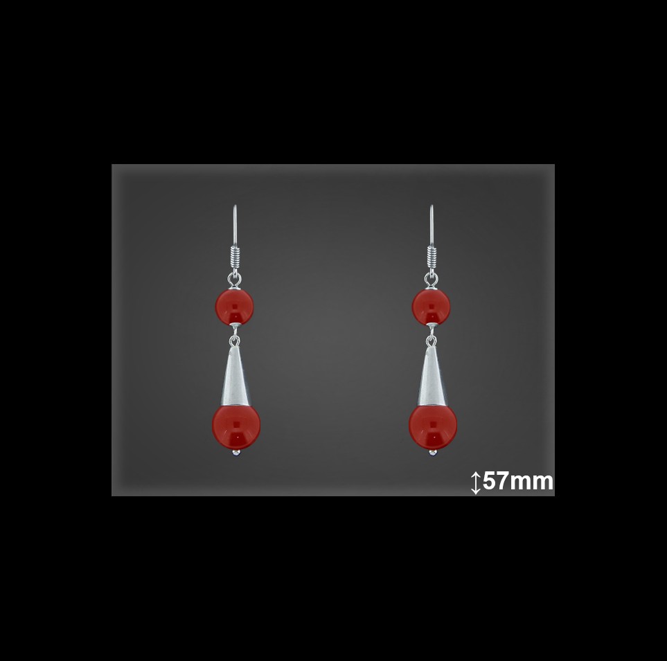 Aros Argollas Canarias Plata al por Mayor ref C8726LW. Mayorista Plata