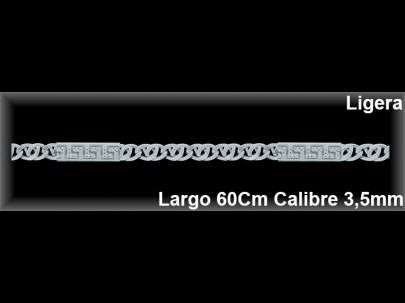Cadenas Plata al por mayor ref 73PH50E Mayoristas Plata al por Mayor