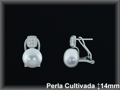 Pendientes Plata al por mayor ref R8613 Mayoristas Plata al por Mayor