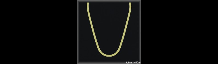 Collar Plata por mayor ref 7L150BC. Mayoristas Plata al por Mayor