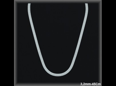 Collar Plata por mayor ref 7L150B. Mayoristas Plata al por Mayor