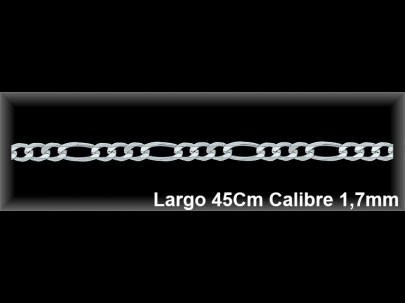 Cadenas Plata al por mayor ref 73L004E Mayoristas Plata al por Mayor