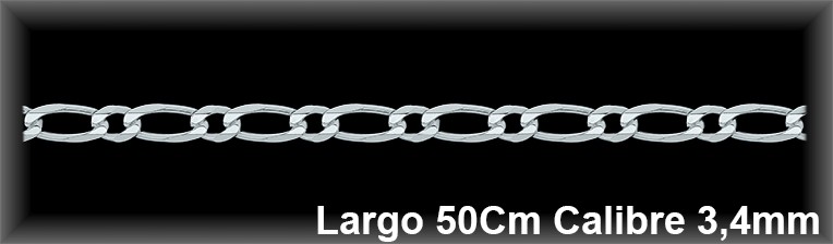 Cadenas Plata al por mayor ref 73L006C Mayoristas Plata al por Mayor