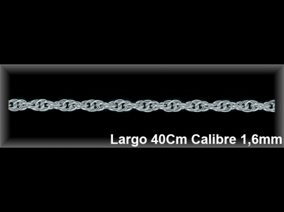 Cadenas Plata al por mayor ref 73L20A Mayoristas Plata al por Mayor
