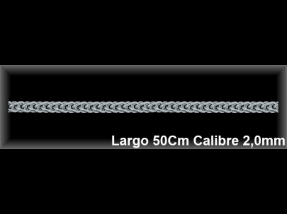 Cadenas Plata al por mayor ref 73L28C Mayoristas Plata al por Mayor