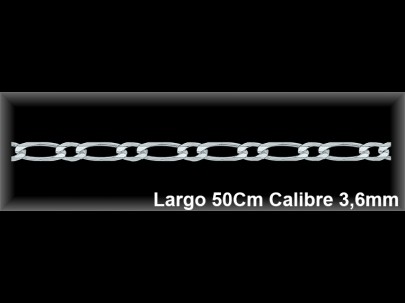 Cadenas Plata al por mayor ref 73L005C Mayoristas Plata al por Mayor