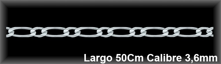 Cadenas Plata al por mayor ref 73L005C Mayoristas Plata al por Mayor