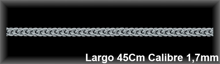 Cadenas Plata al por mayor ref 73L28B Mayoristas Plata al por Mayor