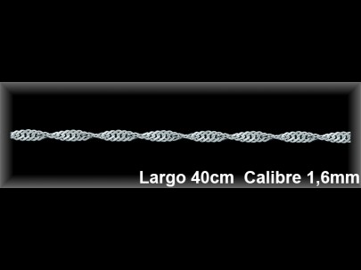 Cadenas Plata al por mayor ref 73L91A Mayoristas Plata al por Mayor