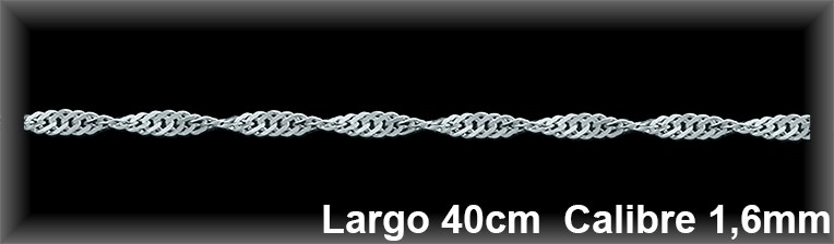 Cadenas Plata al por mayor ref 73L91A Mayoristas Plata al por Mayor