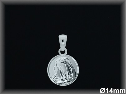 Medallas Plata al por mayor ref 33L613. Mayoristas Plata al por Mayor