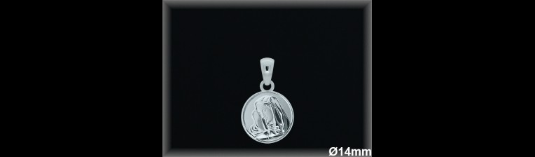 Medallas Plata al por mayor ref 33L613. Mayoristas Plata al por Mayor