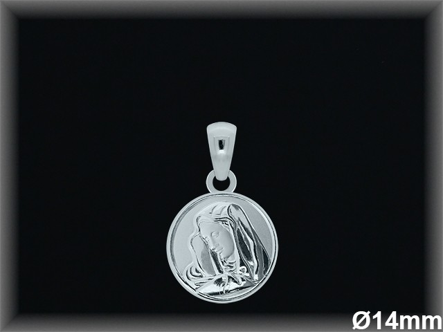 Medallas Plata al por mayor ref 33L613. Mayoristas Plata al por Mayor