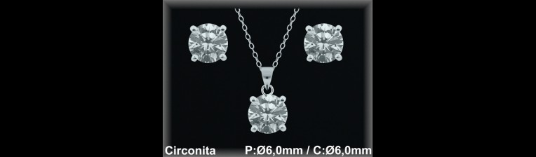 Conjunto Plata al por mayor ref 79206. Mayoristas Plata al por Mayor