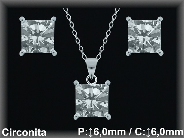 Conjunto Plata al por mayor ref 79210. Mayoristas Plata al por Mayor