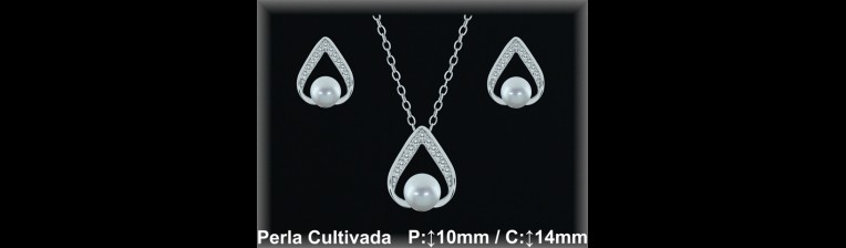 Conjuntos de Plata al Por Mayor ref 79R058. Mayorista de Conjuntos de Plata
