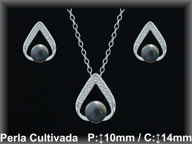 Conjuntos de Plata al Por Mayor ref 79R058G. Mayorista de Conjuntos de Plata