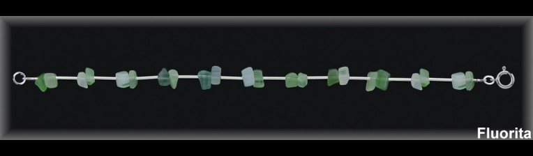 Pulseras Plata al por mayor ref 9609FL. Mayoristas Plata al por Mayor