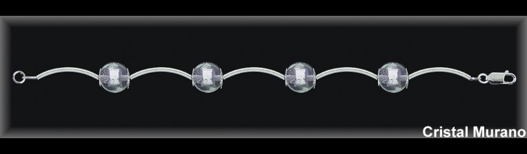 Pulseras Plata al por mayor ref 9611L. Mayoristas Plata al por Mayor