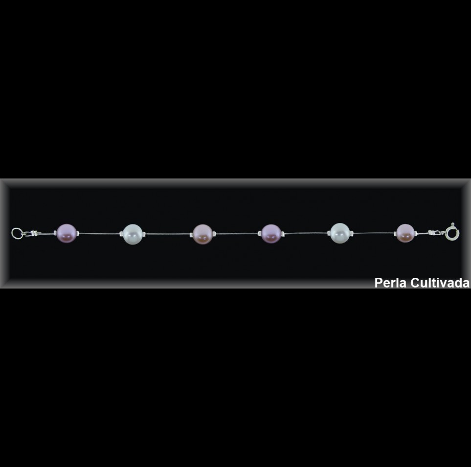 Pulseras Plata al por mayor ref 9680RC. Mayoristas Plata al por Mayor