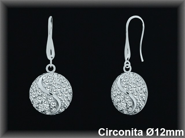 Mayorista de Plata en Pendientes ref 34228P  Pendientes de Plata al por Mayor