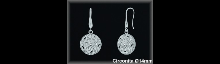 Mayorista de Plata en Pendientes ref 34233P  Pendientes de Plata al por Mayor