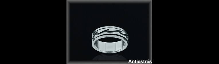 Mayorista de Plata de Anillos Antiestres ref 3LQ025  Plata al por Mayor