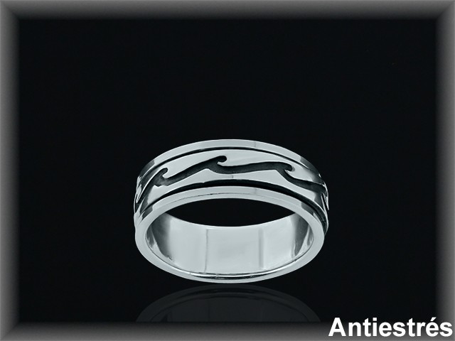 Mayorista de Plata de Anillos Antiestres ref 3LQ025  Plata al por Mayor