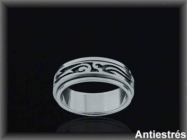Mayorista de Plata de Anillos Antiestres ref 3LQ028  Plata al por Mayoror