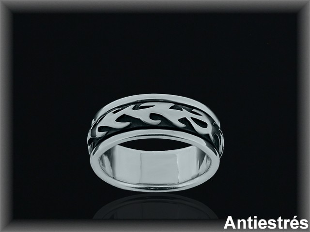 Mayorista de Plata de Anillos Antiestres ref 3LQ029  Plata al por Mayoror