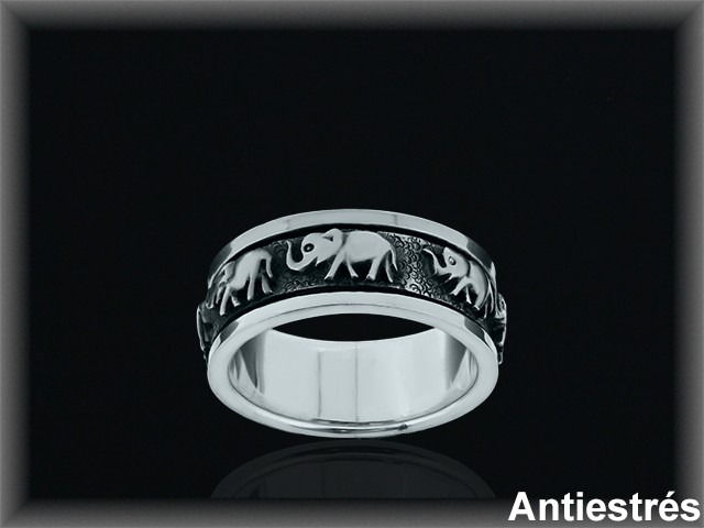 Mayorista de Plata de Anillos Antiestres ref 3LQ030  Plata al por Mayoror