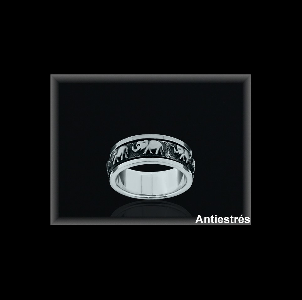 Mayorista de Plata de Anillos Antiestres ref 3LQ030  Plata al por Mayoror