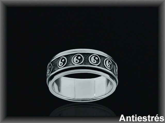 Mayorista de Plata de Anillos Antiestres ref 3LQ031  Plata al por Mayoror