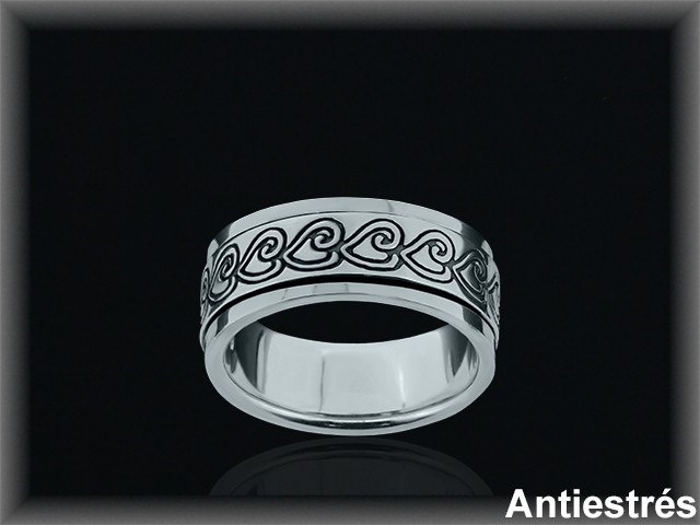 Mayorista de Plata de Anillos Antiestres ref 3LQ032  Plata al por Mayoror