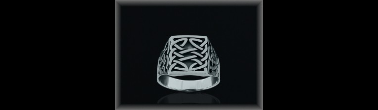Mayorista de Plata de Anillos Sellos ref 3LQ054  Plata al por Mayoror