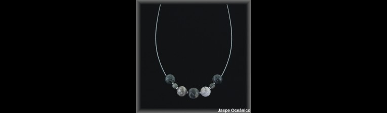Gargantillas de Plata al Por Mayor ref 7495  Mayorista de Gargantillas de Plata